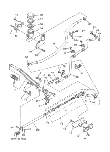 XV17PCSC Задний торм цилиндр