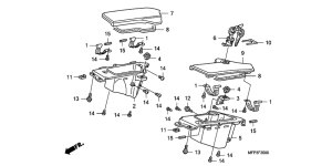 CB1300S (ABS) Cowl pocket