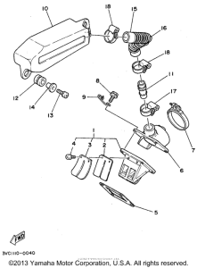 RT180E Воздушный фильтр