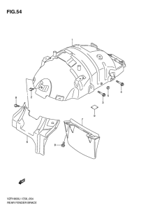 VZR1800 Заднее крыло brace