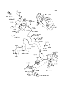 EX400 Тормозные трубки