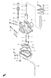 FB100 Carburetor assy