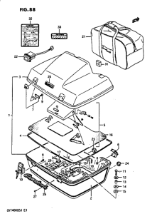 GV1400 Travel trunk gv1400gcg