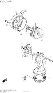 LS650 Масляный насос