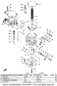 TX750A Карбюратор