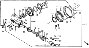 CX650 Редуктор