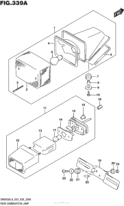  Rear Combination Lamp (Dr650Sel6 E03)
