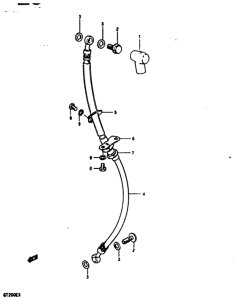 GT200 Тормозные трубопроводы