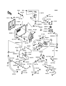 EX250 Радиатор