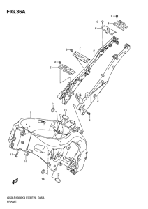 GSX-R1000 Frame comp