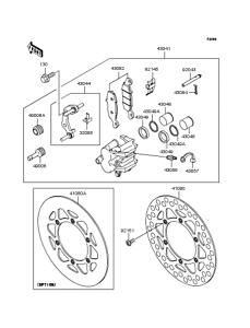  Передний тормоз