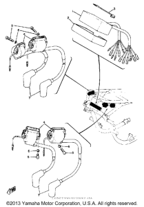TZ750A Электрика