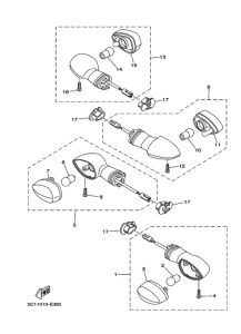 XT250X ﾌﾗﾂｼﾔﾗｲﾄ