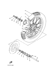 SR400 ﾌﾛﾝﾄﾎｲｰﾙ