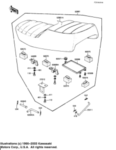 KZ650 Пружина