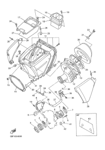 WR400F Впускная система