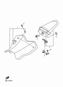 YZF-R1 Сиденье