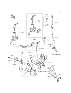 KLX125 イグニッションスイッチ
