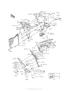 ZX1000 Cowling Lowers (Pgf)