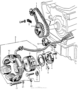 CB450 Генератор