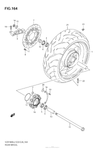 VZR1800 Rear Wheel (Vzr1800 L2 E28)
