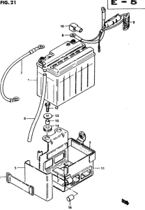 GS450 Аккумулятор