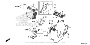 CMX500 Аккумулятор