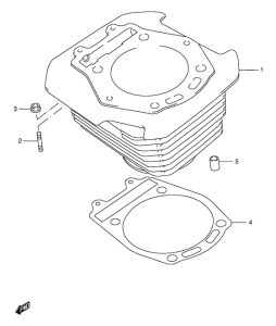DR650 Цилиндр