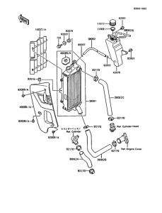 KMX200 Радиатор