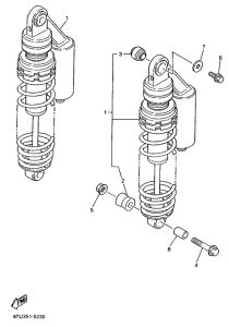 XJR1200 Rear arm. suspension