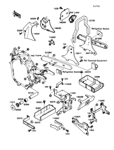 VN1500 Короб для АКБ