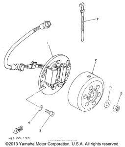 YZ80E1 Генератор