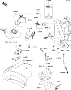  Замок зажигания