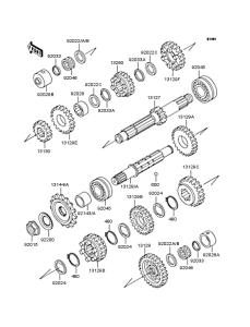 ZR750 Трансмиссия
