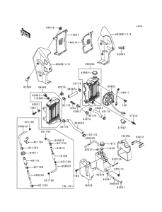 KL250 Radiator(1 / 2)