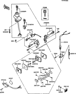 ZX900 Ignition switch(1 / 3)