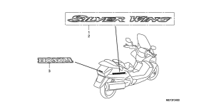 FJS400 Emblem / mark