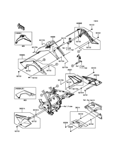  Боковые обтекатели