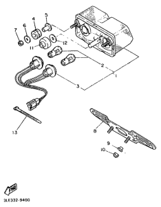 FZR1000 Фонарь