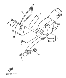 XC150 Выхлопная система