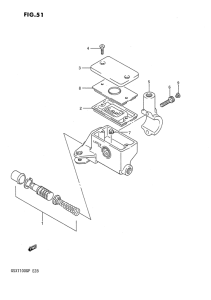 GSX1100 Передний тормозной цилиндр