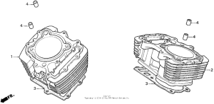 VT1100C Vt1100c cylinder