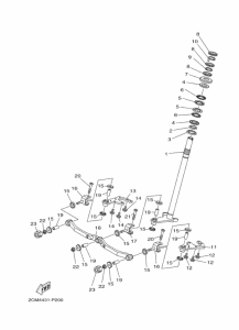 MW125A Рулевое управление 2