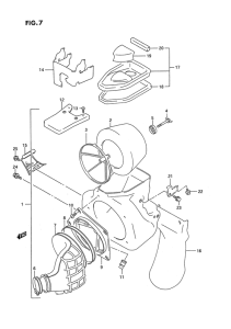RMX250 Воздухоочиститель