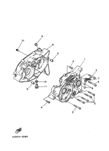 RX50 Картер двигателя