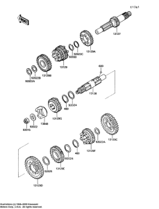 VN750 Трансмиссия