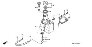 FES150 Бак масляный