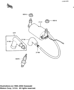 KD80 Катушка зажигания