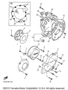 XJ600SJC Боковые крышки