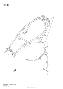 AN650 (ABS) Seat Rail